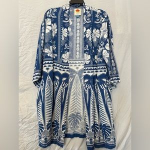 Farm by Anthropologie Farm Rio tropical kimono jacket, size S